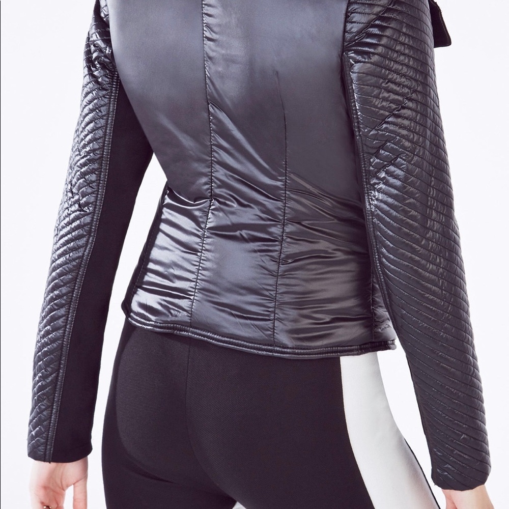 BCBGMAXAZRIA Marissa Fleece Collar Jacket Sz sm